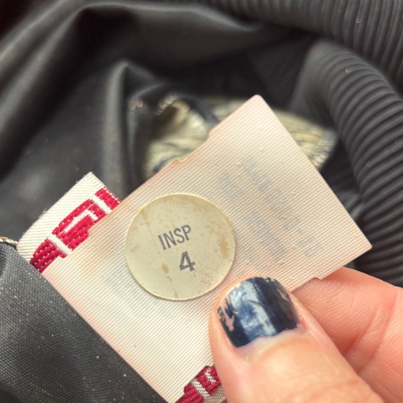 Vintage Lauren Lee Black and Gold Blouse Medium Animal Print - Picture 12 of 12
